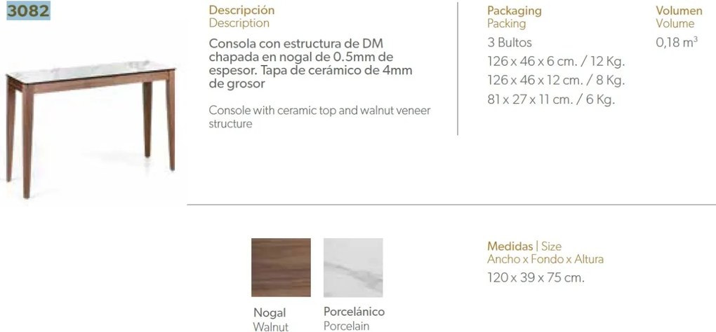 Consola design elegant Alexis AC-315-X