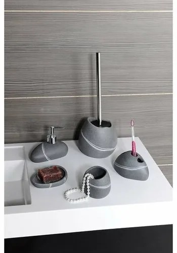 RIDDER 22190207 Little Rock suport pentru perii dedinți, gri