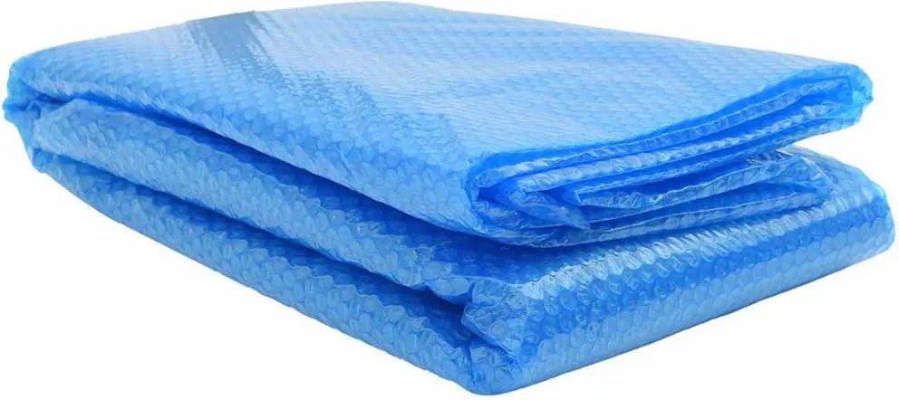 vidaXL Folie dreptunghiulară pentru piscină din PE, 732 x 366 cm, albastru