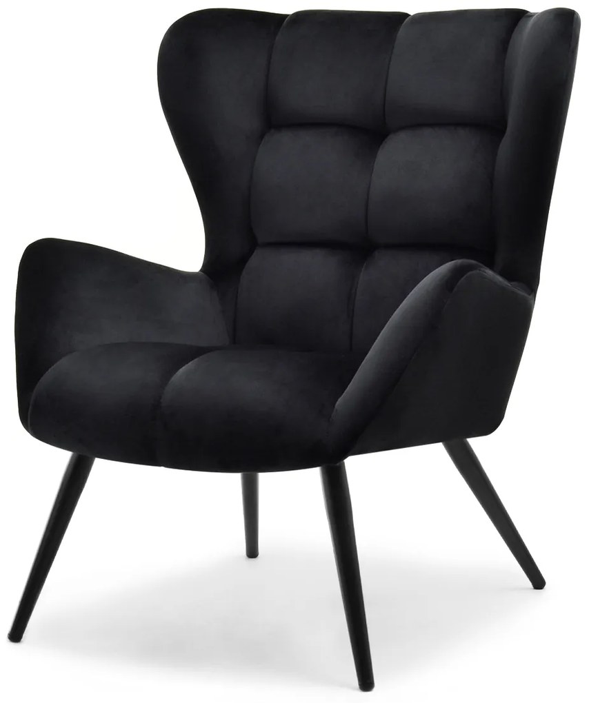 Fotoliu Kikino (negru). Promo -25%. 1110122