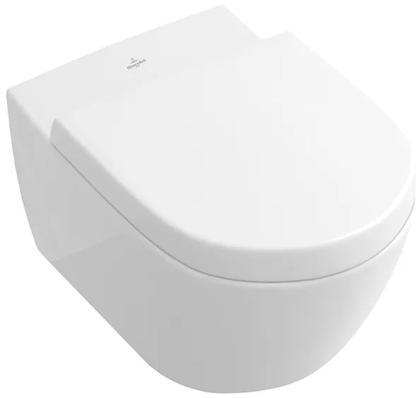 Vas WC suspendat, Villeroy&amp;Boch Subway 2.0, 37x56cm, Alb Alpin, 56001001