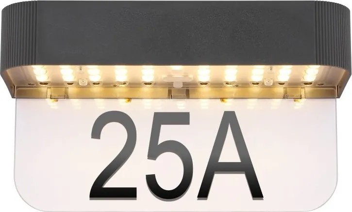 Aplica solara LED iluminat numar de casa IP54 SOLAR
