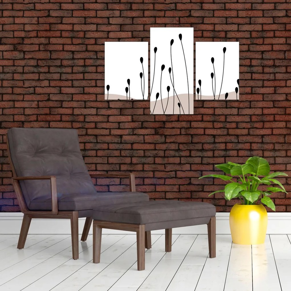 Tablou - Pajiște grafică N⁰1 (90x60 cm)