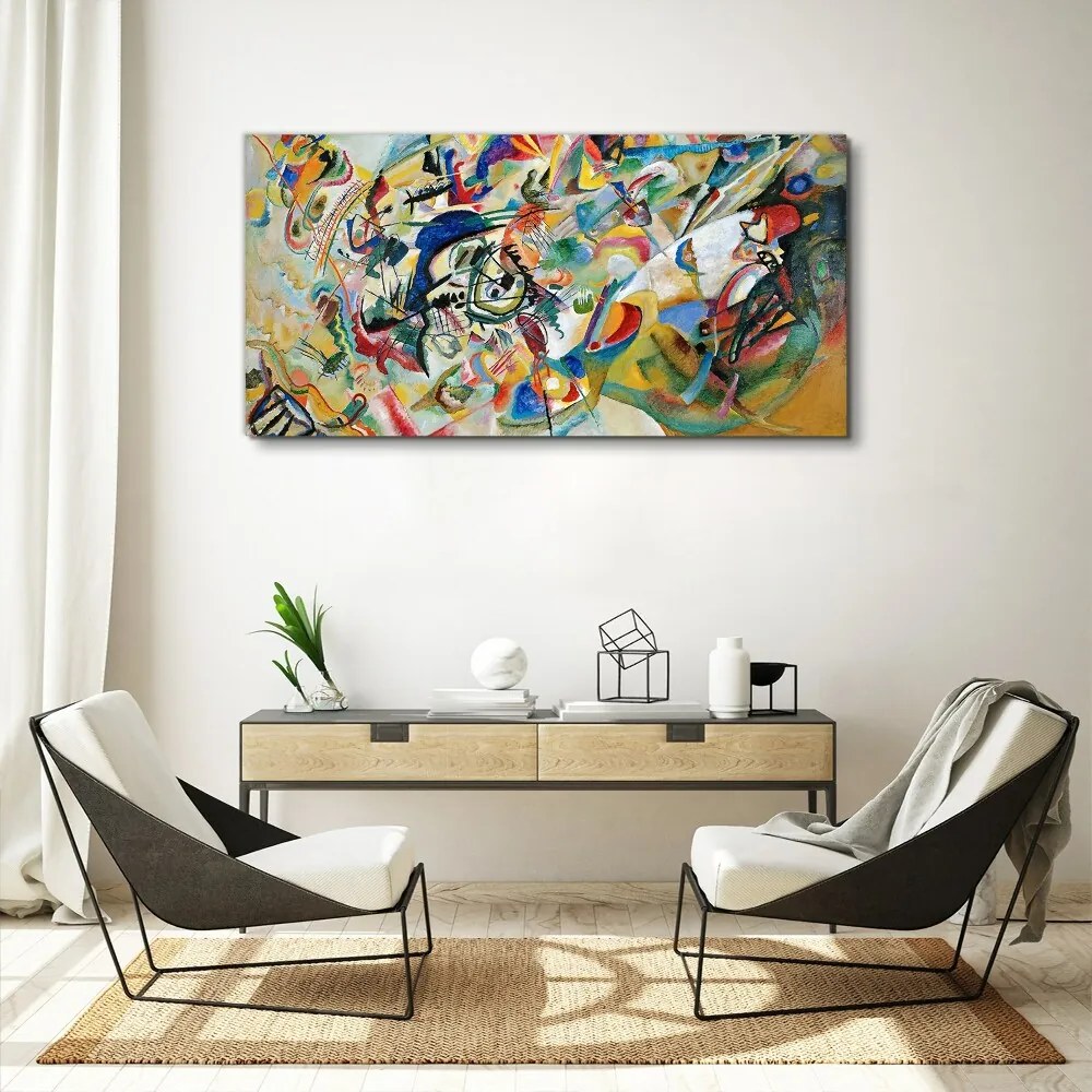 Tablou pe panza Abstracția lui Kandinsky