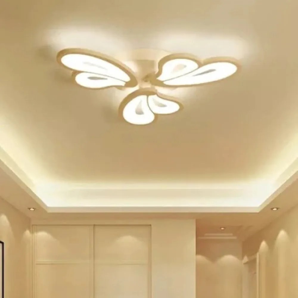 Lustra Led Cu Telecomanda, Esn6541 3-WH