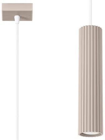 Brilagi - Pendul LED pe cablu CRESTO 1xGU10/10W/230V taupe