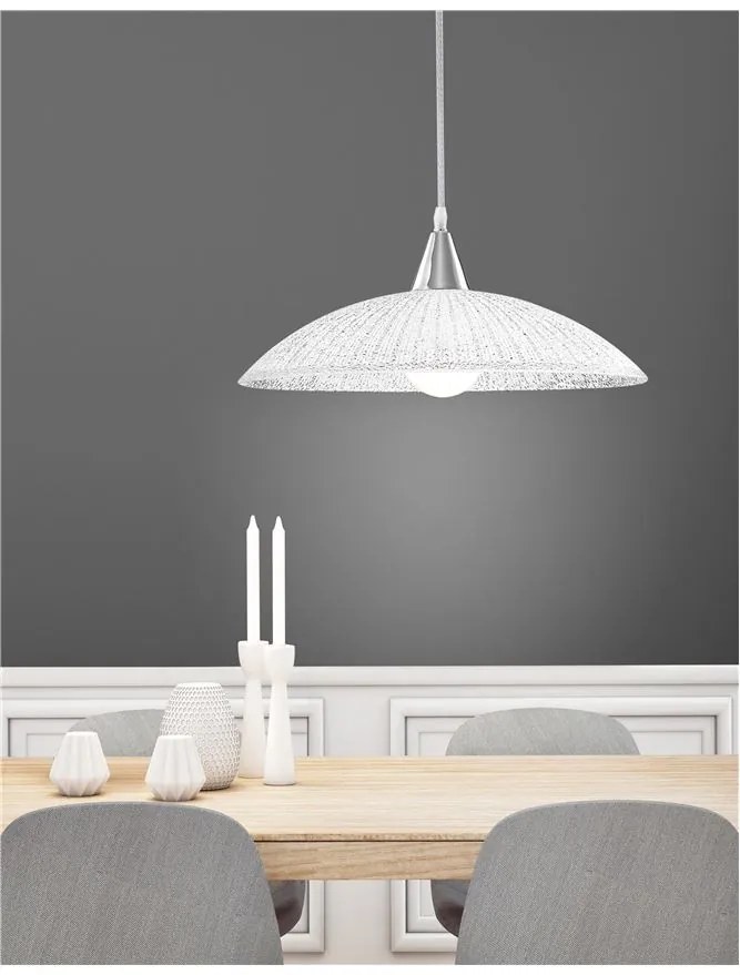 Lustra, Pendul design modern Shell 40cm NVL-7326501