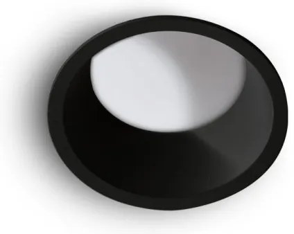 Spot LED incastrabil tavan/plafon AIDA ROUND 9W negru