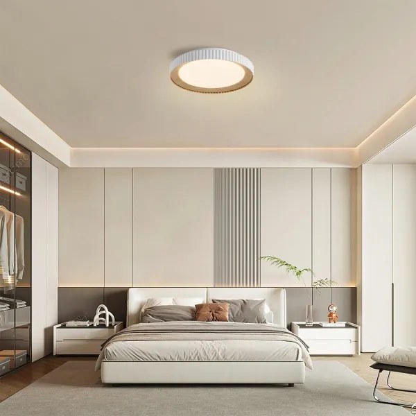 BRILAGI - Plafonieră LED dimabilă NEXO, 48W, 230V, 3000–6000K, albă, Ø 43 cm, cu telecomandă