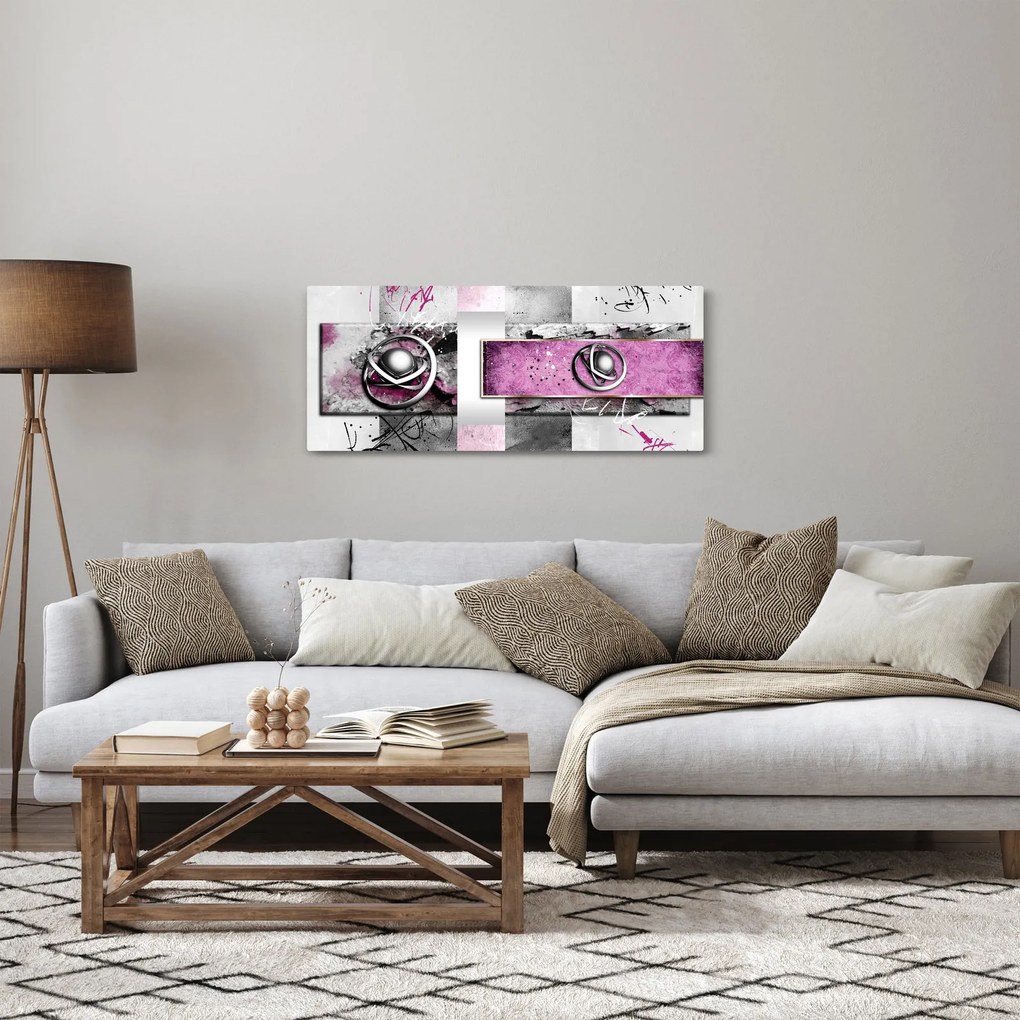 Tablou abstracție (120x50 cm)