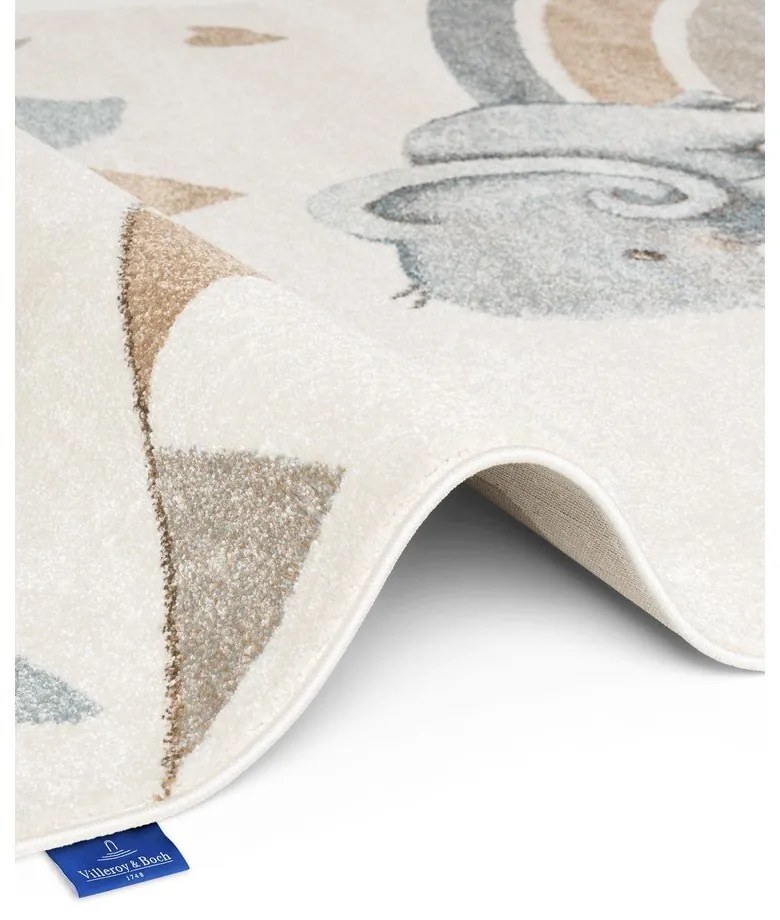 Covor pentru copii crem 160x230 cm Walk like an Elephant Rainbow Party – Villeroy&Boch