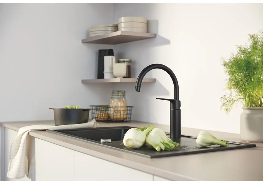 Grohe Start baterie bucatarie pe picior negru 304692430