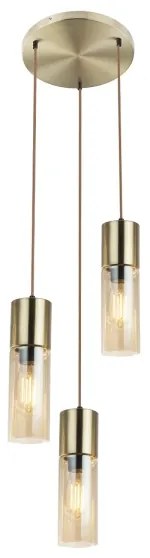 Globo 21000-3HM - Lustră pe cablu ANNIKA 3xE27/25W/230V