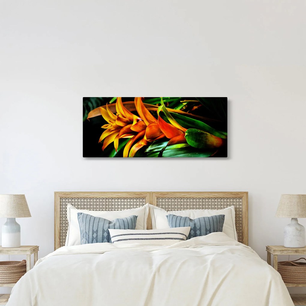 Tablou buchetului portocaliu (120x50 cm)