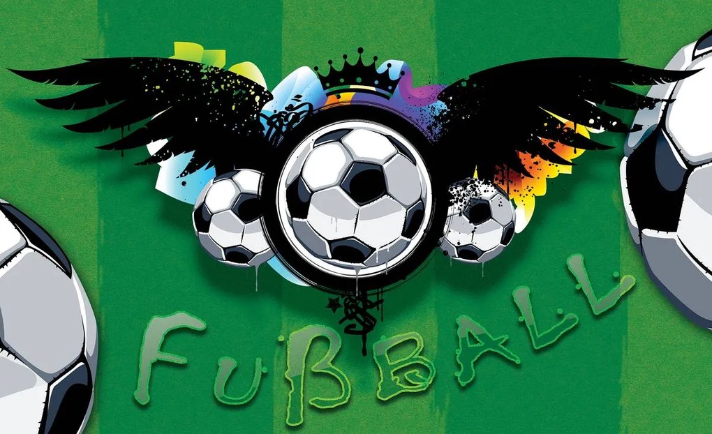 Fototapet - Fodbal (254x184 cm)