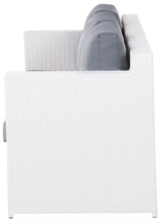 Set canapele pentru grădină Rimi (alb). 1011661