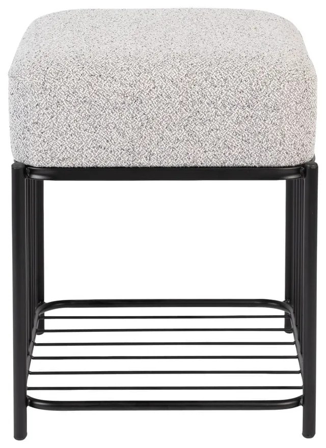 Taburet gri deschis Milou – White Label