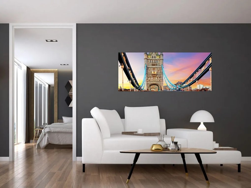 Tablou - Tower Bridge (120x50 cm)