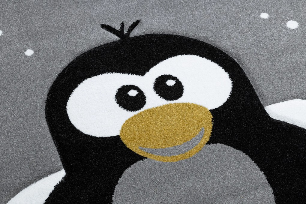 Covor PETIT PENGUIN PINGUIN ZĂPADĂ gri
