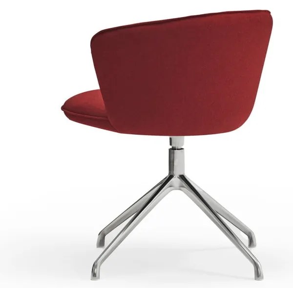 Set de scaune de sufragerie burgundy 2 buc. tapițat Add – Teulat