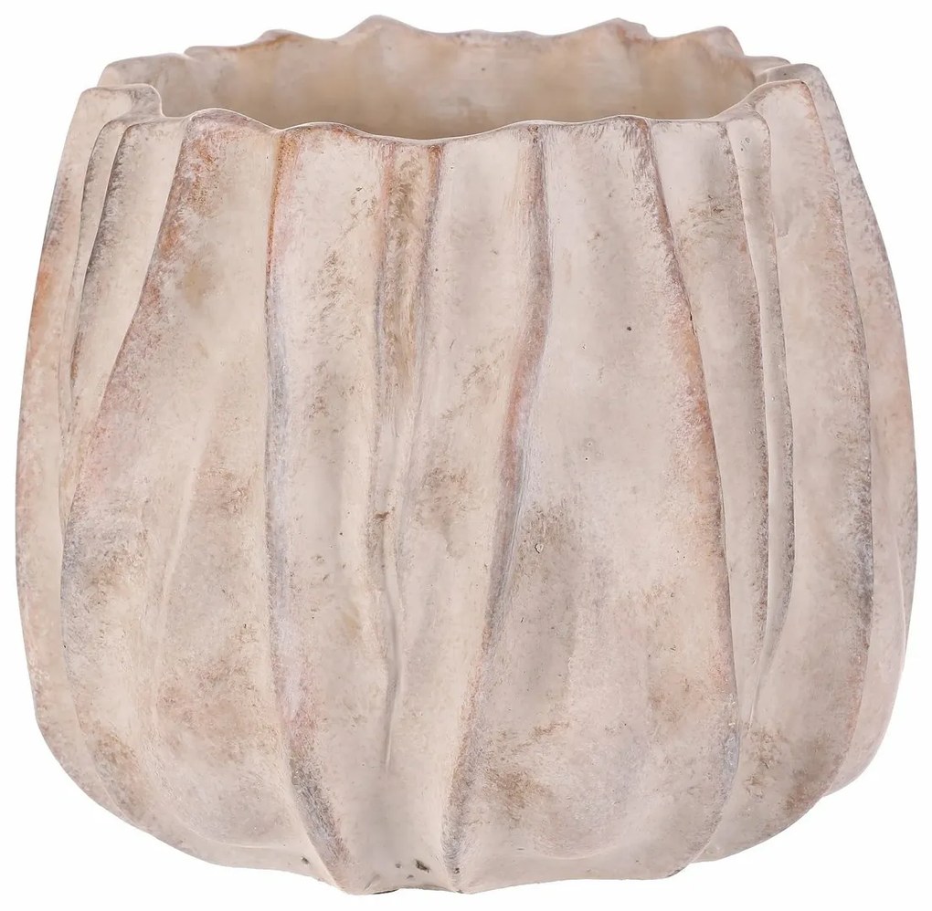 Capac pentru ghiveci de beton M1, bej , 22 x 18 cm, 22 cm