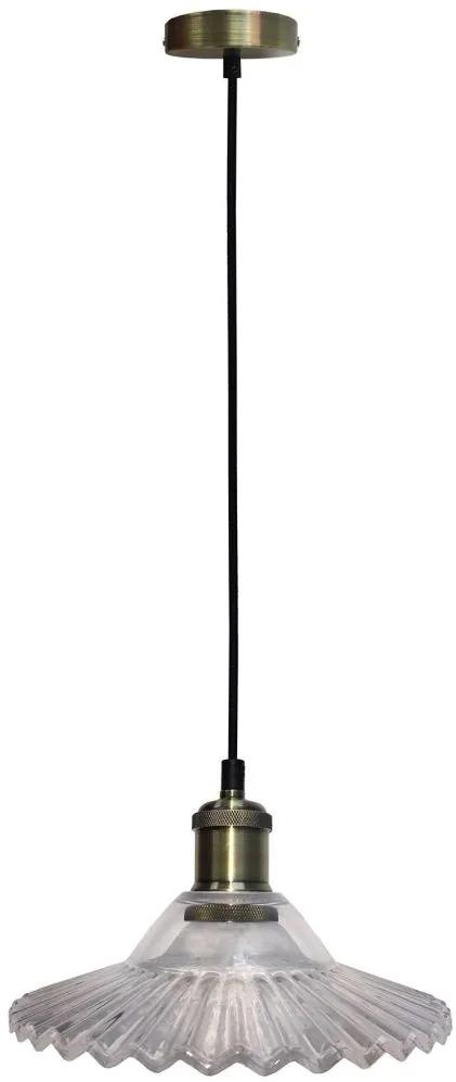 Ledea Geneva lampă suspendată 1x40 W auriu 50101273