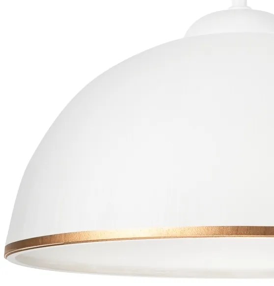 Lustră pe tijă RETRO II 1xE27/60W/230V alb