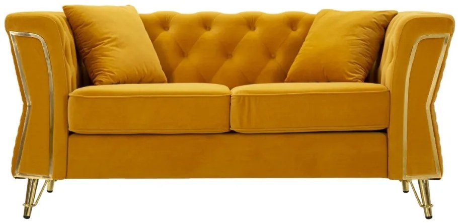 Canapea cu doua locuri, cu perne, 162X83X76 cm, Emy, Mauro Ferretti