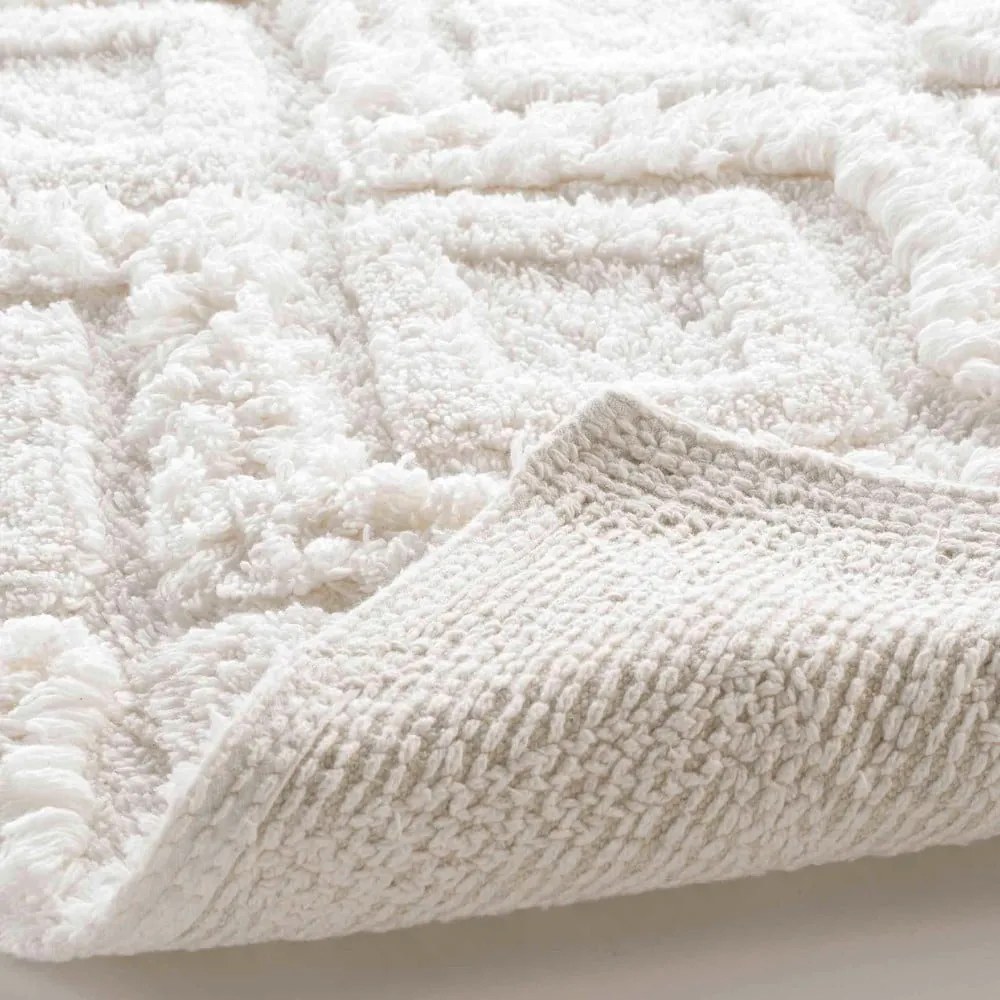 Covoraș de baie alb 50x80 cm Ikatis – douceur d'intérieur