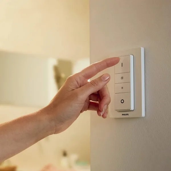 Spot LED dimabil Hue PILLAR 2xGU10/5W/230V Philips + telecomandă