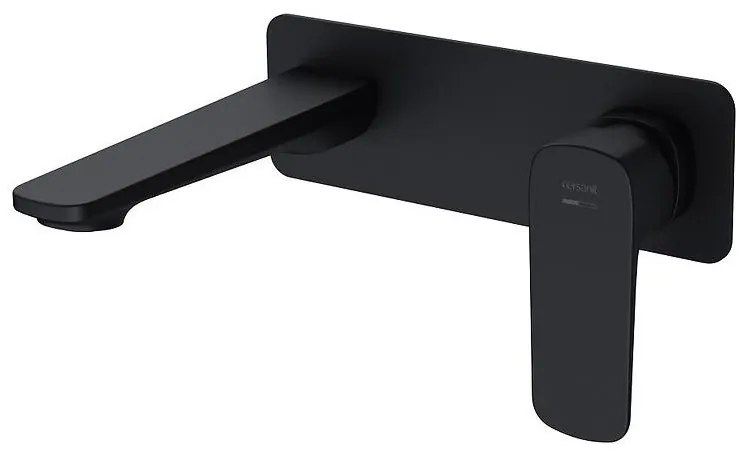 Baterie de lavoar pentru instalare ascunsă Cersanit S951-385 LARGA negru