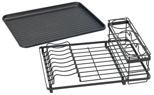 WENKO 54798100 - Scurgător de vase AMY 42,5x31,5 cm negru