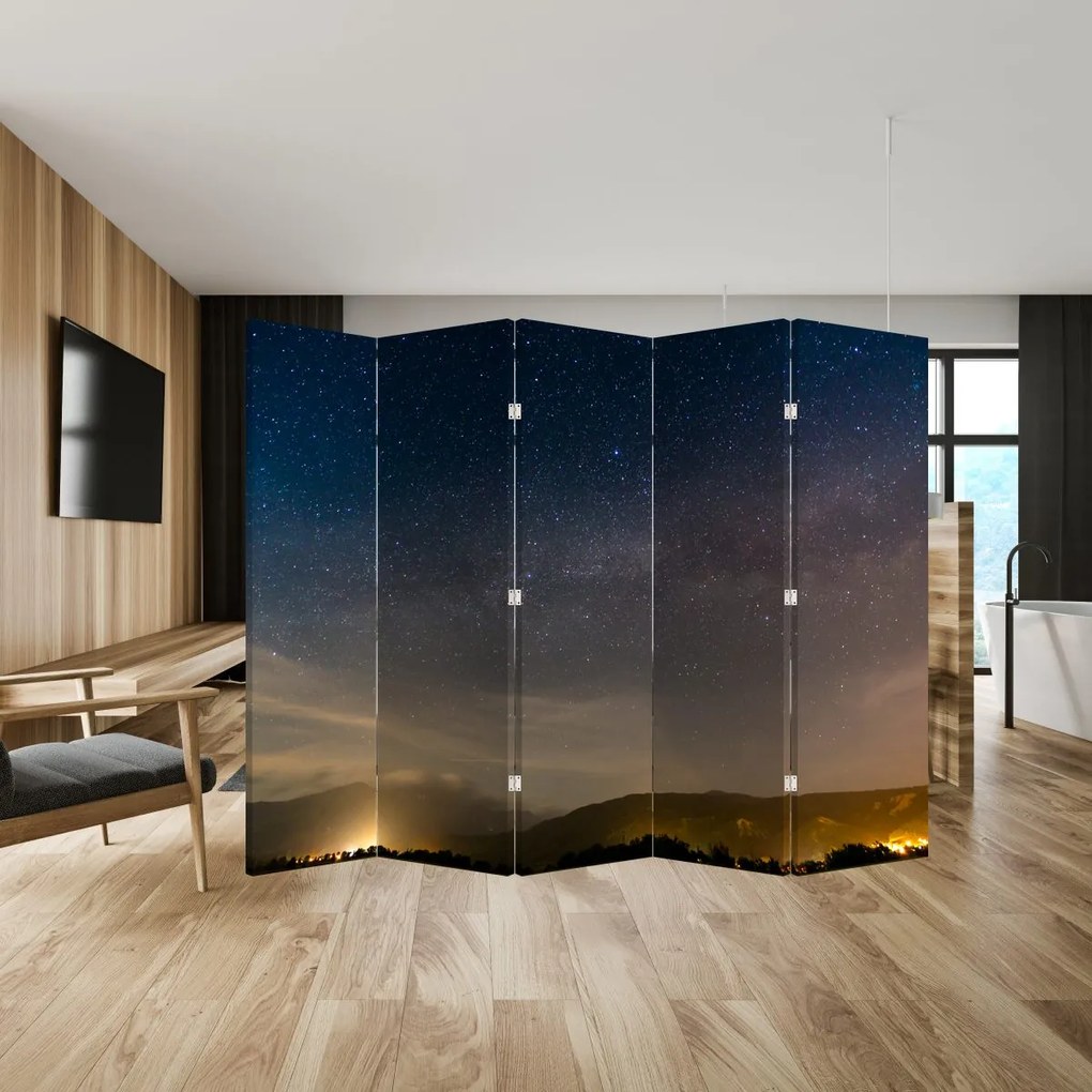 Paravan - Cerul nocturn (210x170 cm)
