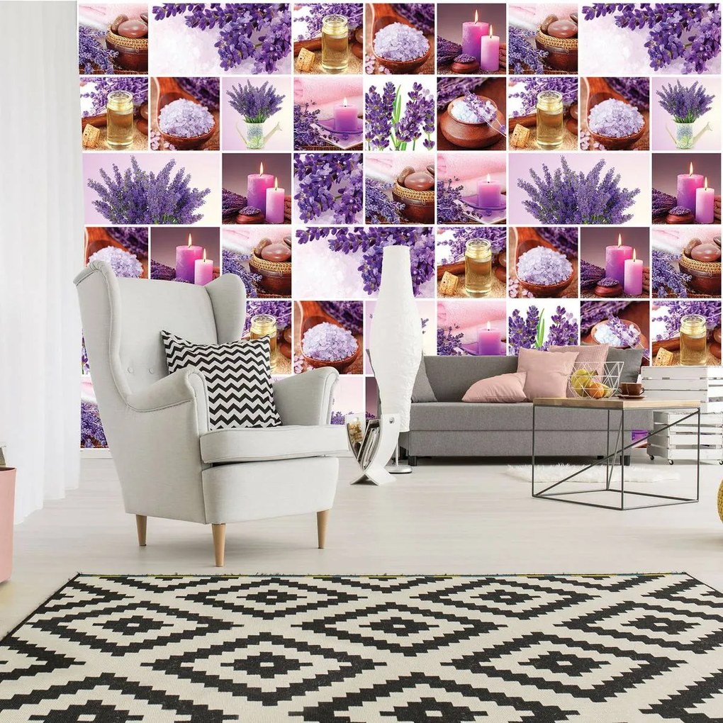 Fototapet - Lavanda - colaj (152,5x104 cm)
