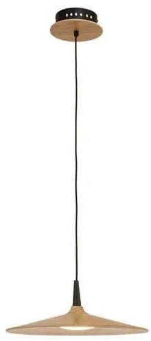 Pendul LED design modern Tarco natur, negru