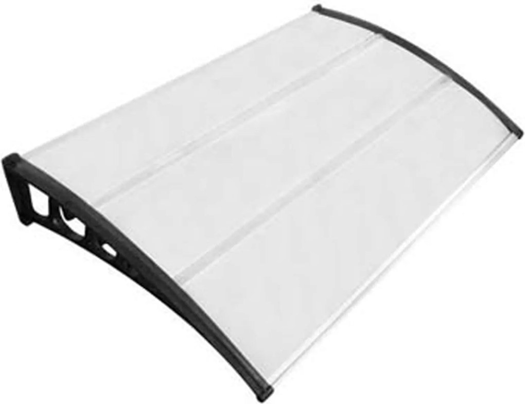 vidaXL Copertină Argintiu Plastic