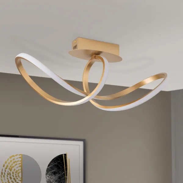 Lustră LED dimabilă aplicată Orion DL 7-694 CIRCUS LED/30W/230V auriu