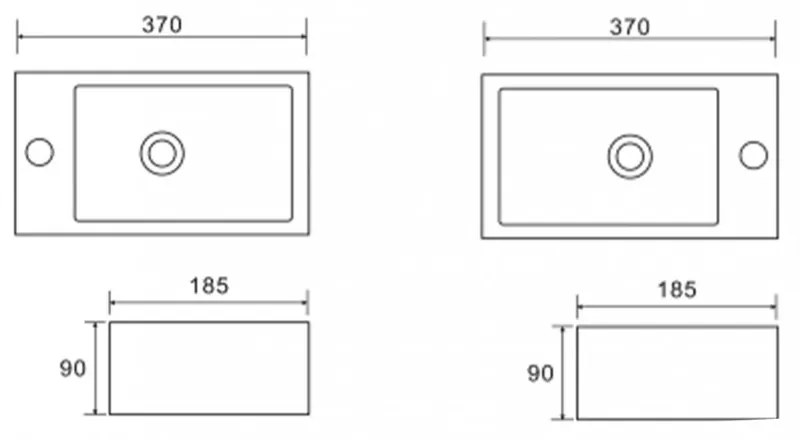 Lavoar Santorini stânga
