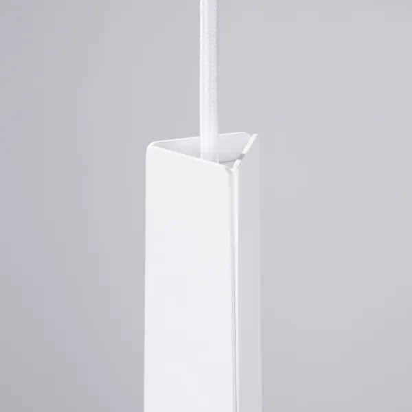 Lustră pe cablu Sollux SL.1399 PRYSM 3xG9/8W/230V alb