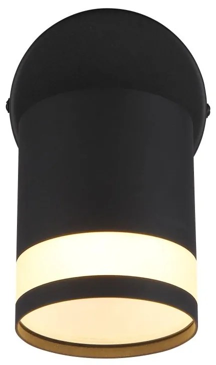 Aplica cu Spot directionabil metal negru LUCERO