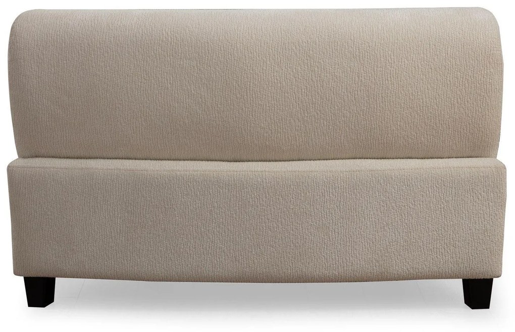 Coltar Pars Cream Semi Rotund , Crem, 390 x 70 x 100 cm