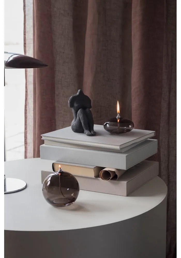 Lampă cu ulei din sticlă (înălțime 6 cm) Aura – Mette Ditmer Denmark