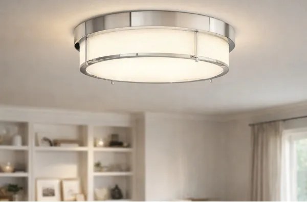 Open Design OR84924 - Plafonieră ROMI, 4 x E14 / 12 W / 230 V, diametru 50 cm, crom lucios