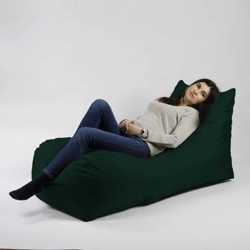 Fotoliu Looloop Pufrelax, Material Impermeabil - Verde Tuborg