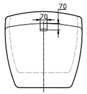 Cada freestanding Florida, Natasha 173, ovala, cu instalatie completa, alb