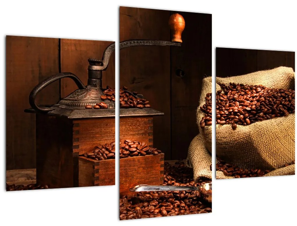Tablou cu cafea (90x60 cm)
