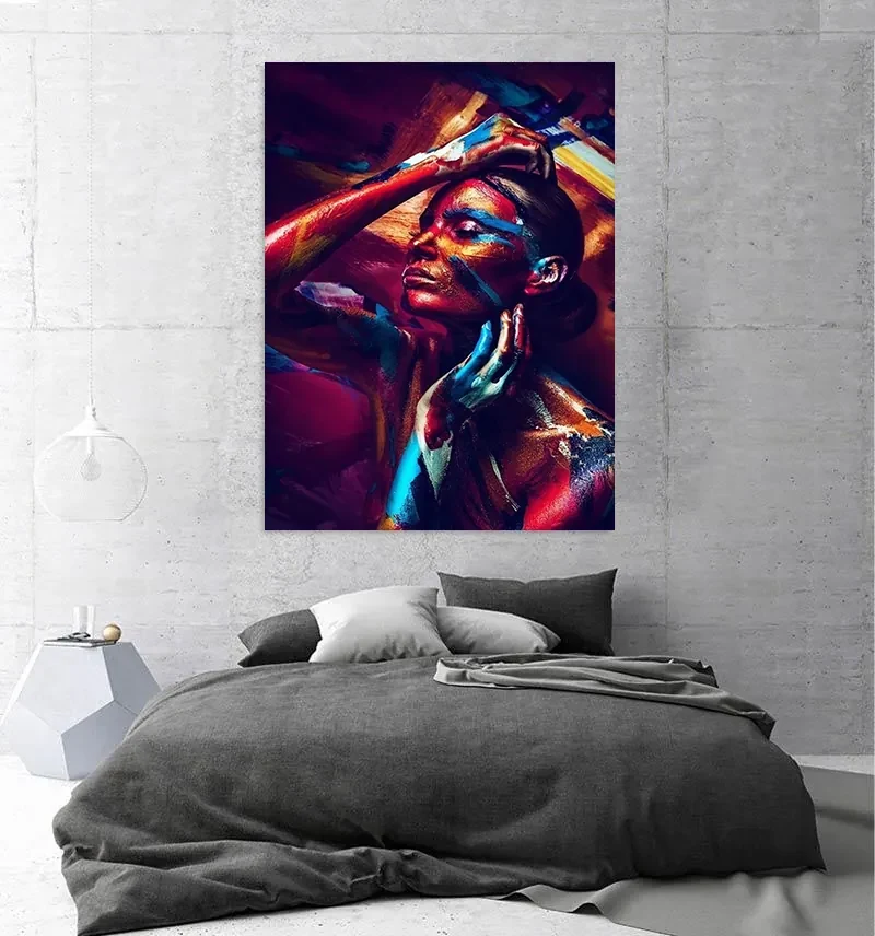 Tablou canvas Power Of Tribal Color 120x80 cm