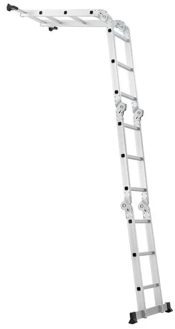 Juskys Scara multifuncțională din aluminiu 360 cm