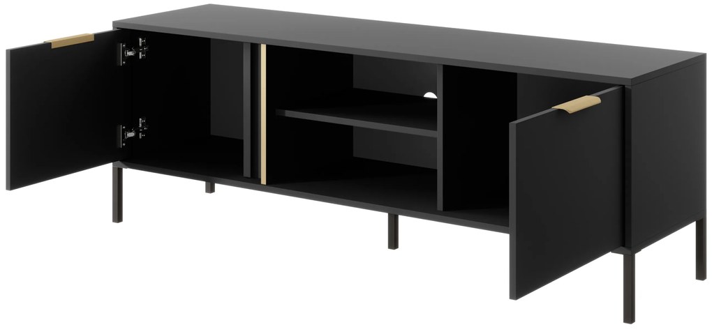 Dulap TV antracit LARS 153 2D