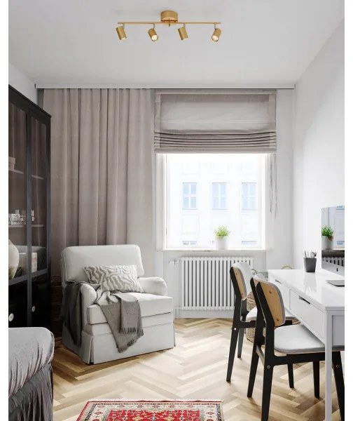 Spot ByRydens 4200720-6501 CORRECT 4xGU10/7W/230V auriu